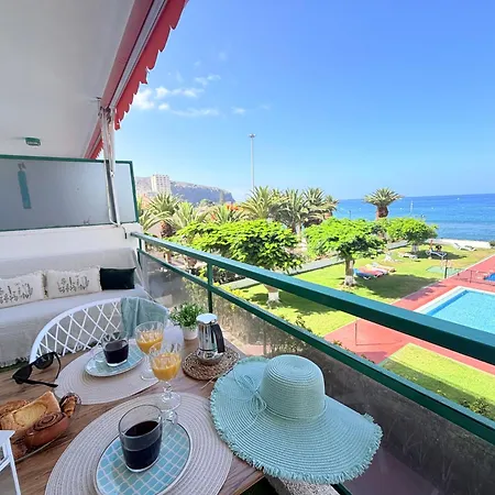 New The Terrace By The Sea -ocean & Pool View - Comodoro, Cristianos, Tenerife شقة لوس كريستيانوس