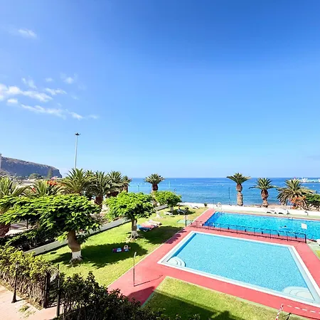 شقة New The Terrace By The Sea -ocean & Pool View - Comodoro, Cristianos, Tenerife لوس كريستيانوس