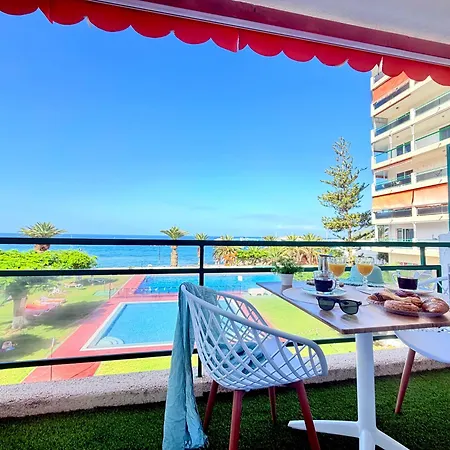 New The Terrace By The Sea -ocean & Pool View - Comodoro, Cristianos, Tenerife شقة