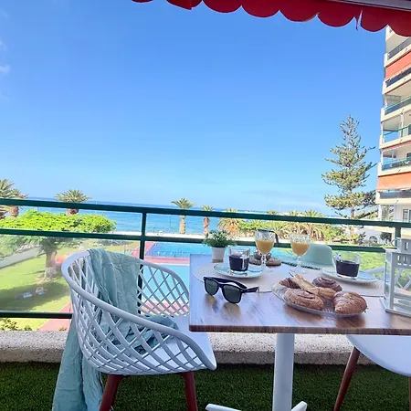 شقة New The Terrace By The Sea -ocean & Pool View - Comodoro, Cristianos, Tenerife *